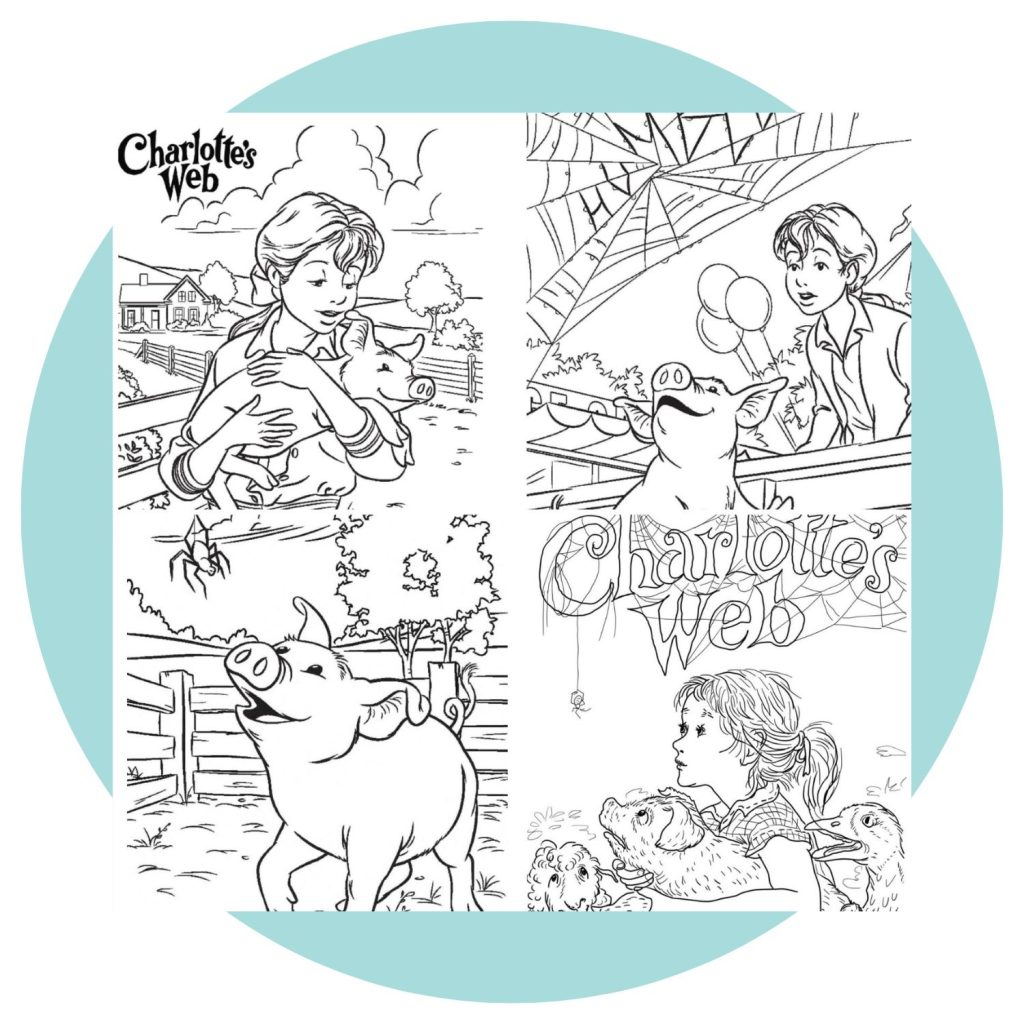 Charlotte's Web Free Coloring Pages