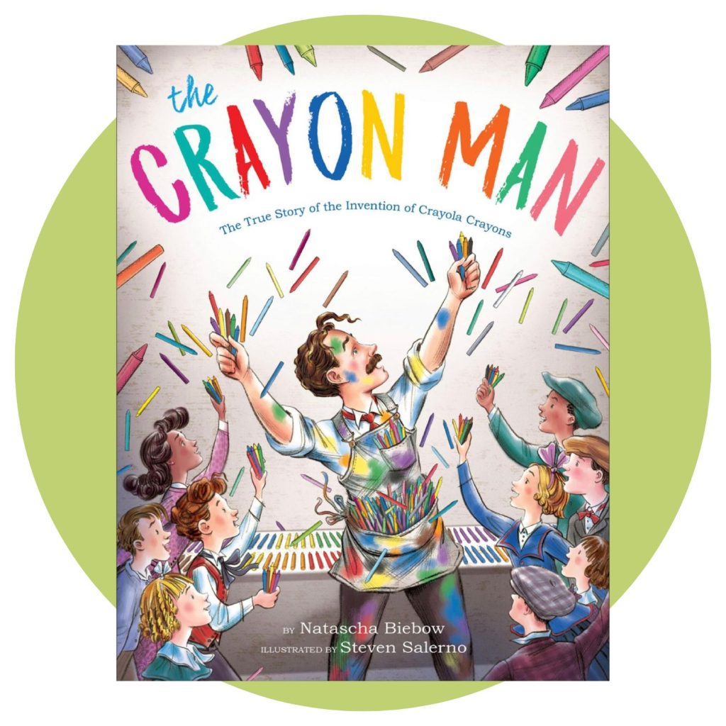 The Crayon Man by Natascha Biebow