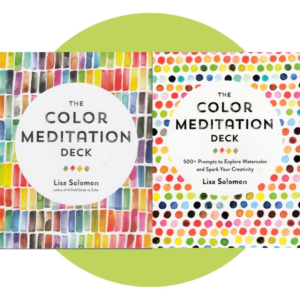 A guide book is included in the Color Meditation Deck by Lisa Solomon